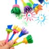 EVNEED Paint Brush Set Sponge Bristles 29 Pieces Kids Art-3