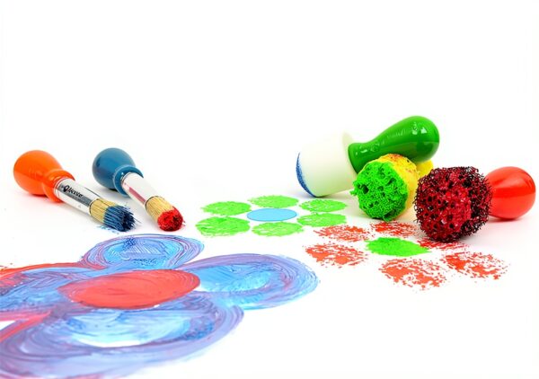 Kids Art Paintbrushes Micador Nylon Bristles Easy Grip-4