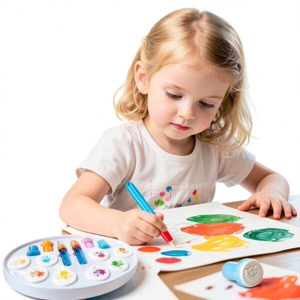 Zyllver Kids Magic Paint Set Reusable Art Toy Ages 3 Up-1