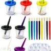 Kids Paintbrush Set Pyzalar Fine Bristle Art Supplies-0