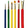 Faber-Castell Kids Paintbrushes Synthetic Ergonomic Design-2