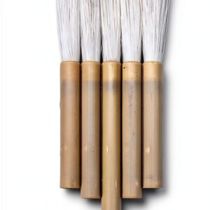 Generic Watercolor Paintbrush Goat Hair Flagged Bristles-0
