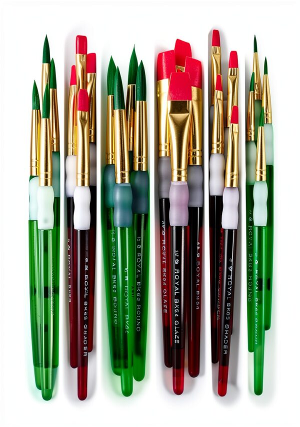 ROYAL BRUSH Kids Art Paintbrushes Durable Acrylic Handles-0