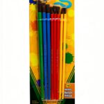 Crayola Paint Brushes Kids Art Set Multicolored Plastic-0