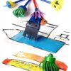 EVNEED Paint Brush Set Sponge Bristles 29 Pieces Kids Art-5