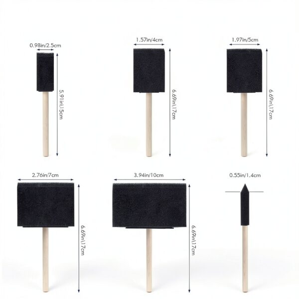 PMS01 Kids Art Paintbrushes Set for Creative Painting-1