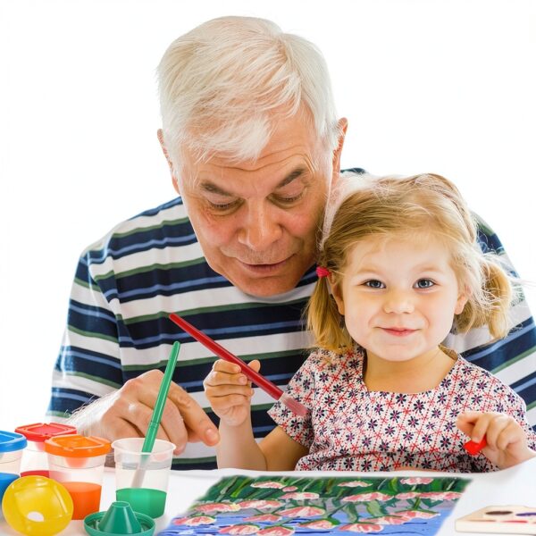 Kids Paintbrush Set Pyzalar Fine Bristle Art Supplies-3