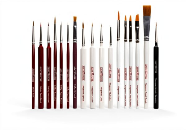 Synthetic Paintbrush Army Painter Large White Drybrushing-3