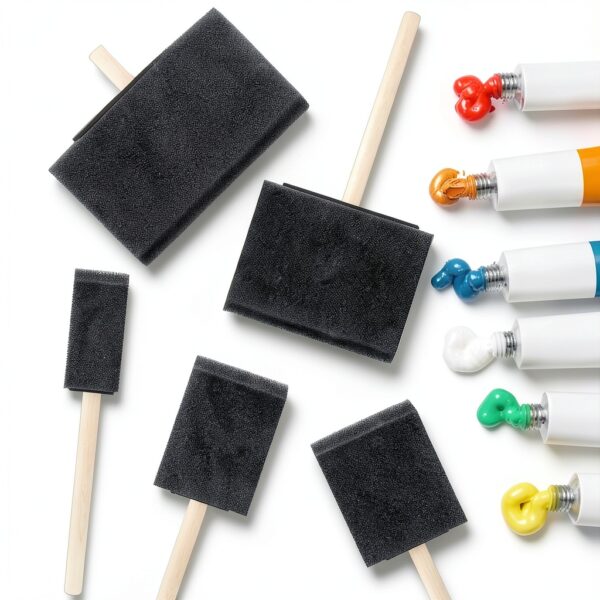 PMS01 Kids Art Paintbrushes Set for Creative Painting-6