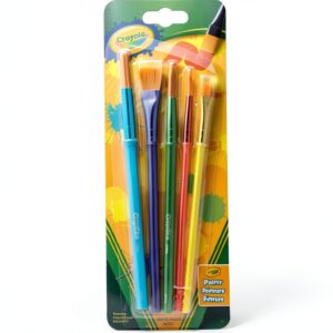 Crayola Art Paintbrushes Set 10 Brushes Various Shapes-0
