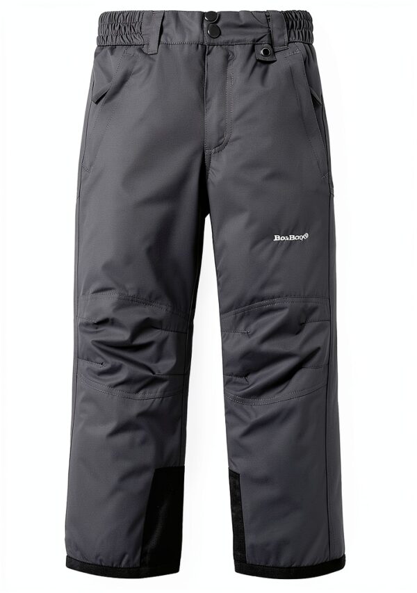 BenBoy Kids Ski Pants Insulated Waterproof Snow Bibs-0