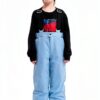 Boys Girls Snow Pants Waterproof Windproof Ski Pants-1