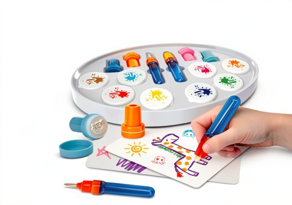 Zyllver Kids Magic Paint Set Reusable Art Toy Ages 3 Up-0