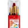 Faber-Castell Kids Paintbrushes Synthetic Ergonomic Design-0