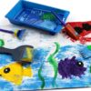 EVNEED Paint Brush Set Sponge Bristles 29 Pieces Kids Art-4