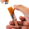 Piriuuo Paint Brushes Nylon Bristles Wood Handle Kids Art-2