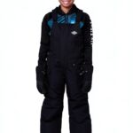 686 Boys Insulated Ski Bib Polyester Modern Fit Black-0