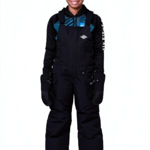 686 Boys Insulated Ski Bib Polyester Modern Fit Black-0