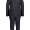 Van Heusen Boys Suit Set Classic Pinstripe Bank Blue-1
