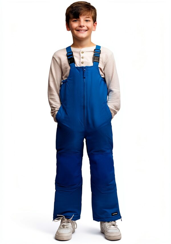 Lands End Girls Snow Pants Waterproof Insulated Winter Bibs-0
