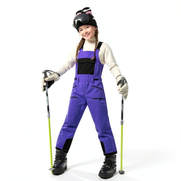Generic Kids Snow Pants Waterproof Windproof Winter Outdoor-3