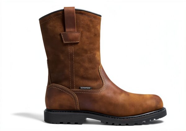 HISEA Steel Toe Work Boots Waterproof Mens Industrial Safety-1