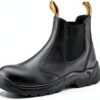 SAFETOE Steel Toe Work Boots Wide Fit Slip Resistant Mens-0