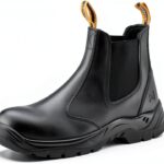 SAFETOE Steel Toe Work Boots Wide Fit Slip Resistant Mens-0