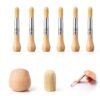 Sinload Kids Paint Brushes Wooden Handle Art Set Toddlers-1