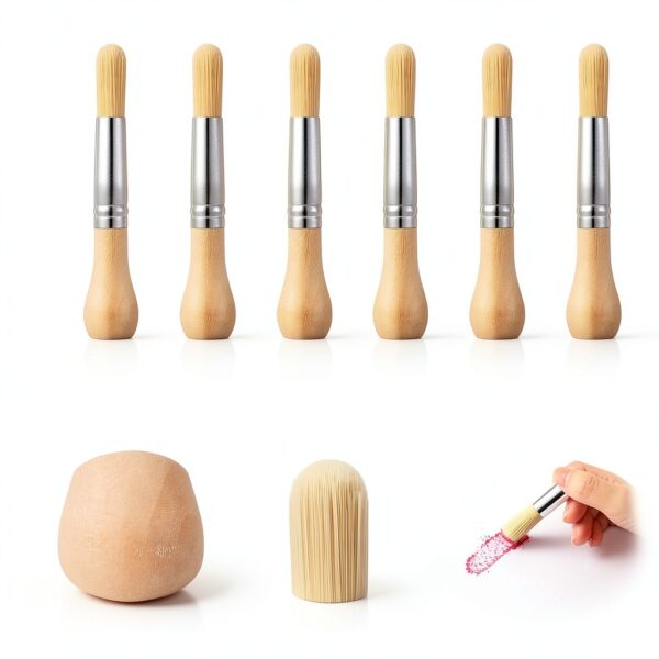 Sinload Kids Paint Brushes Wooden Handle Art Set Toddlers-1