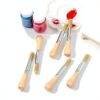 Sinload Kids Paint Brushes Wooden Handle Art Set Toddlers-5